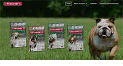 Desktop Screenshot of advantixiifordogs.com